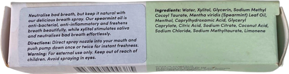 Forever Fresh Breath Spray Crisp Mint 9ml