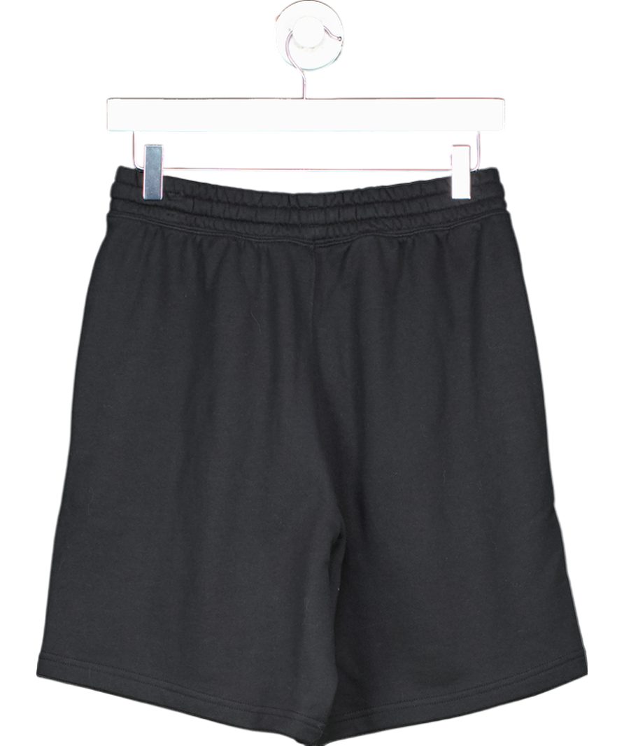 adidas Black Cotton Shorts UK S