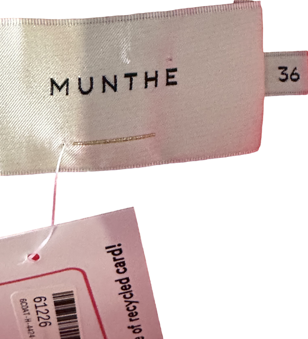 MUNTHE  Pink Satin Blazer UK 8