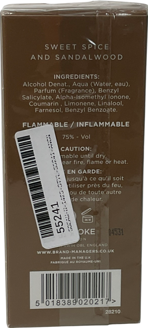Superdrug Sweet Spice & Sandalwood Eau De Parfum Sweet Spice 100ml
