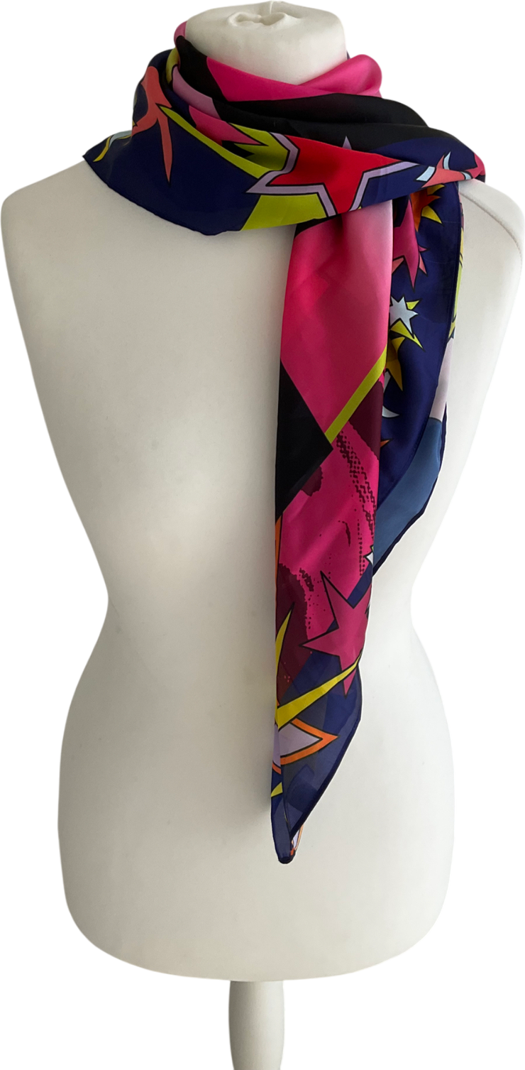 @Parade Multicoloured Silky Classic Parade Scarf One Size