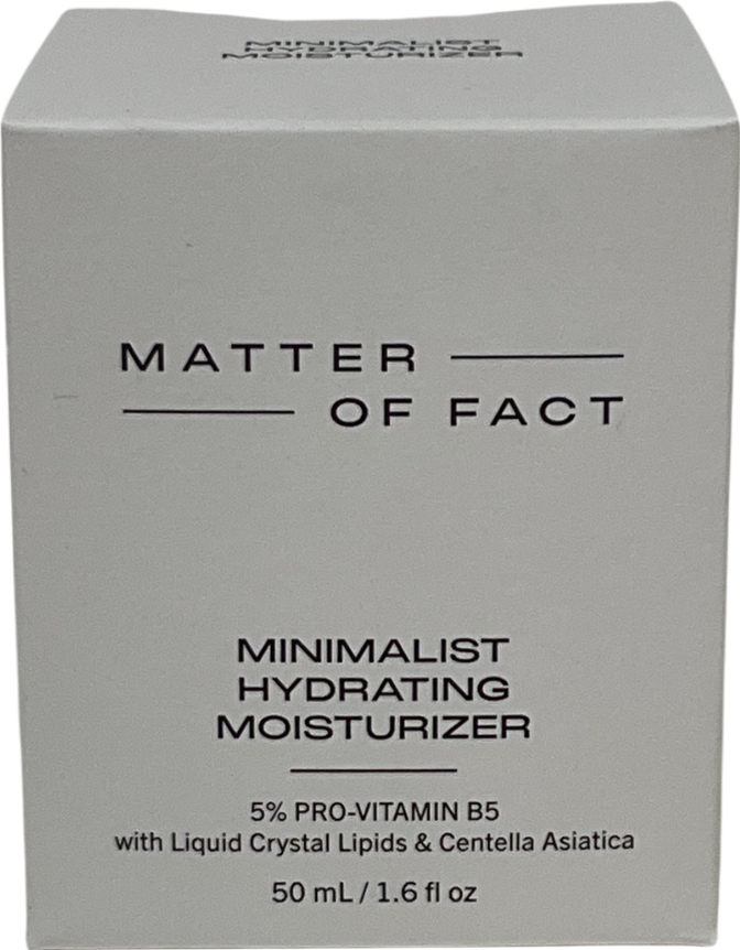 matter of fact Minimalist Hydrating Moisturizer 50ml