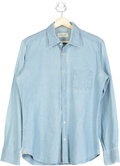 Tintoria Mattei Light Blue Denim Shirt UK 40