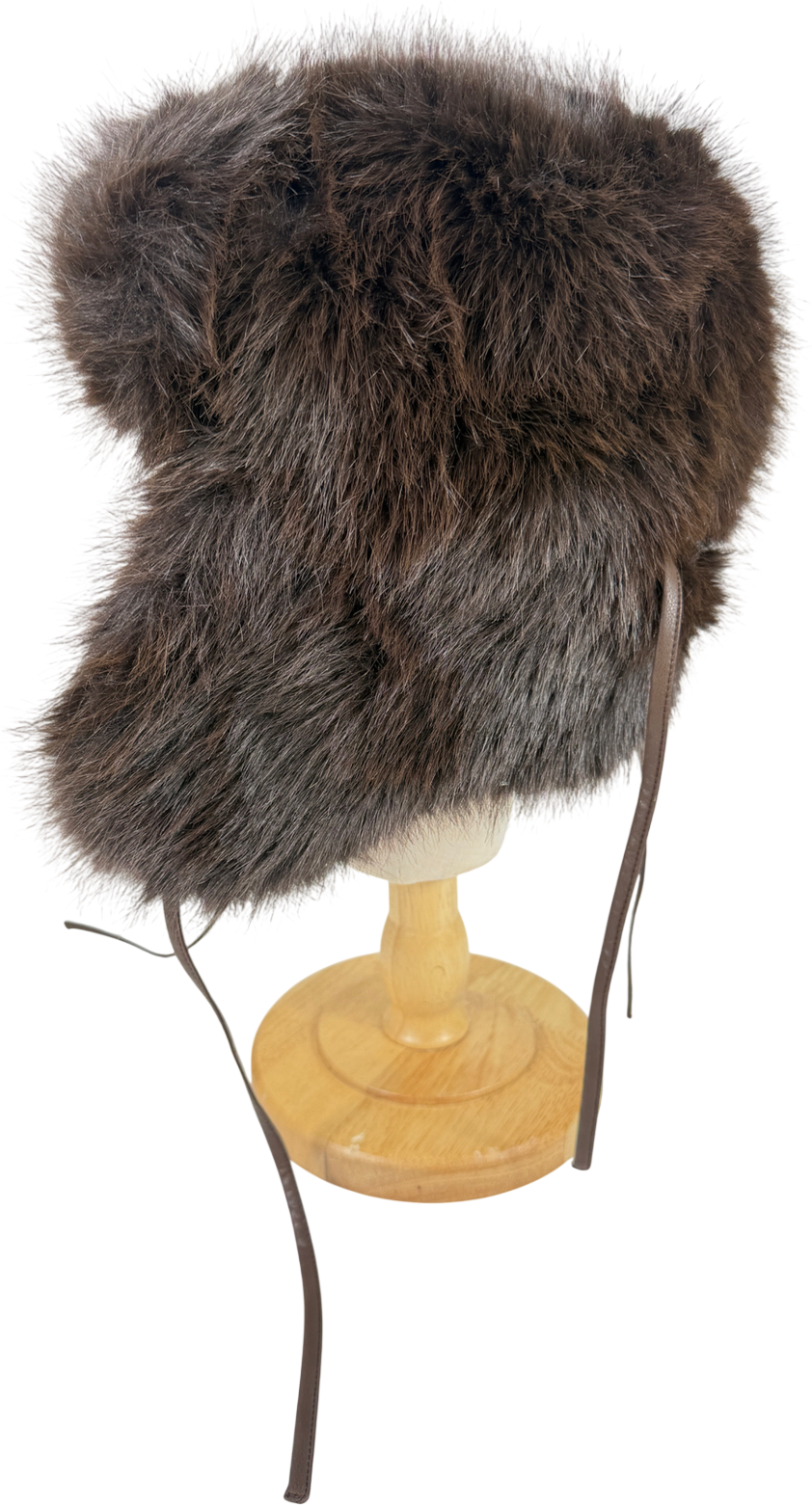 Holzweiler Trapper Hat Unisex - Ear Warmers - Dark Brown One Size