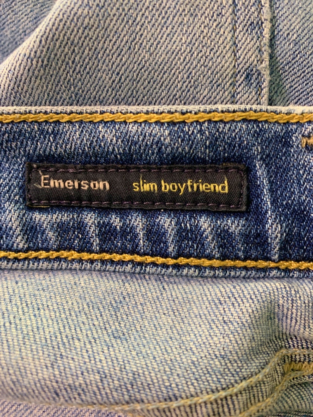 Citizens of Humanity Light Blue Emerson Slim Boyfriend Jeans Size 27