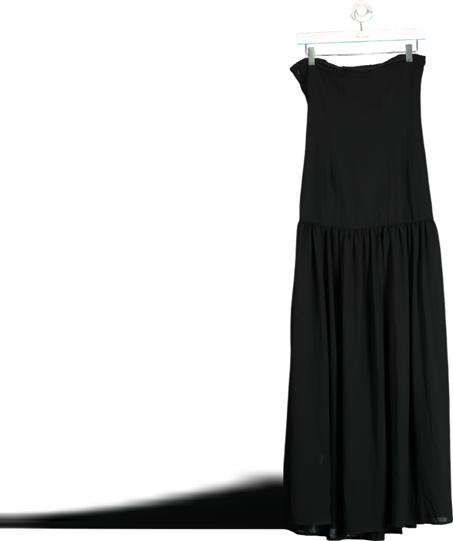 Peppermayo Eden Strapless Maxi Dress - Black UK 8