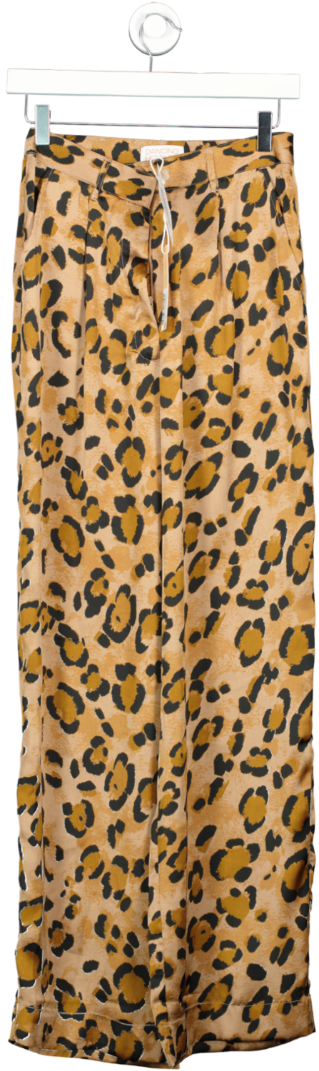 Dancing Leopard Brown Cassia Trousers In Leopard UK 8