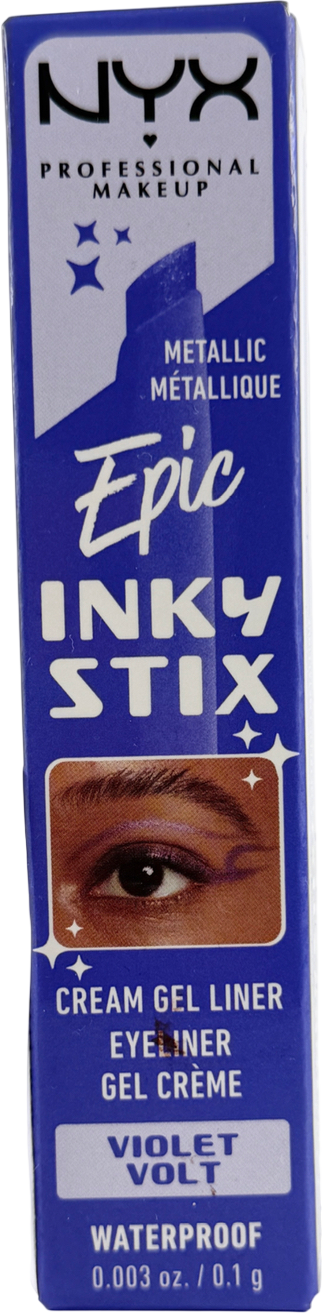 NYX Epic Inky Stix Waterproof Cream Gel Eyeliner Violet Volt 0.1g