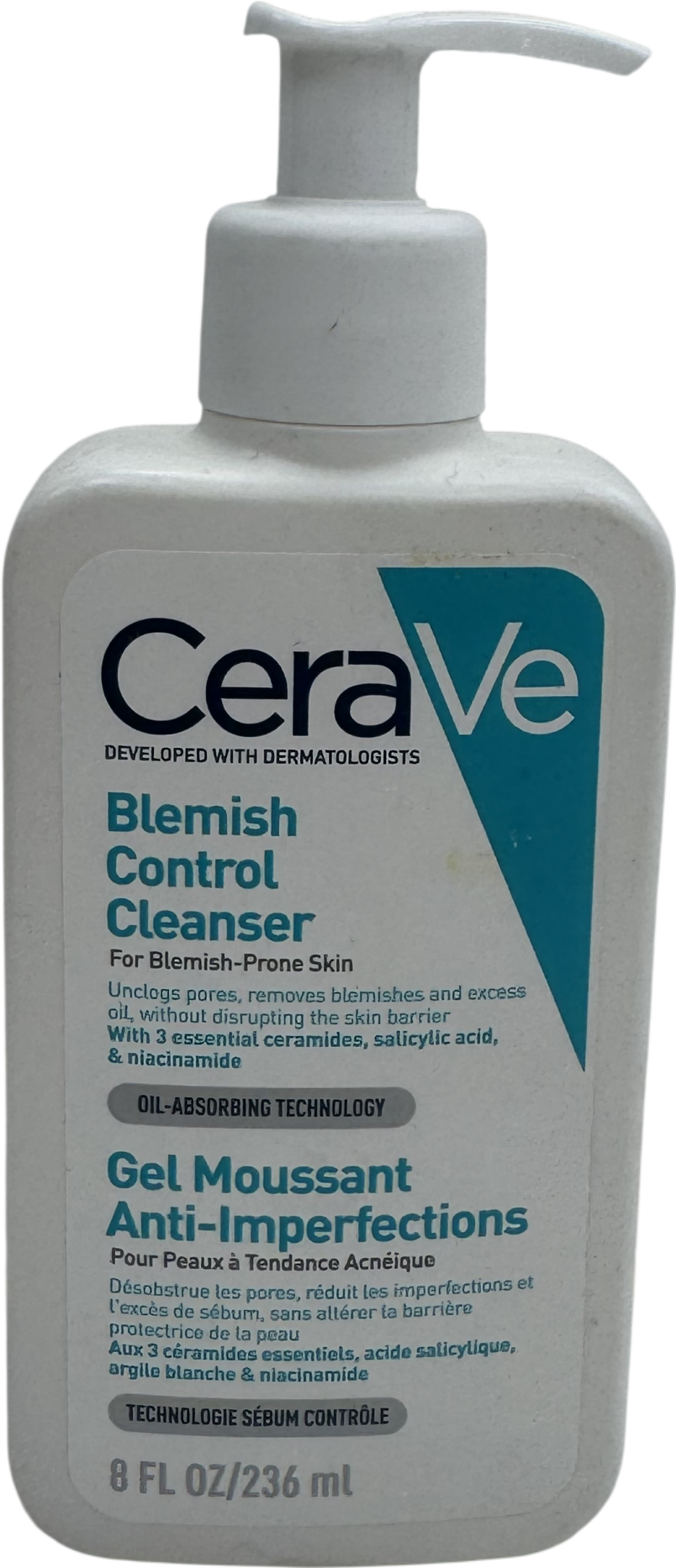 Cerave Blemish Control Face Cleanser 236ml
