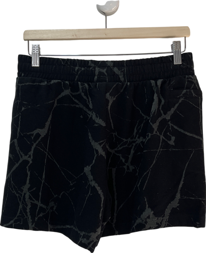 gymshark Black Rest Day Sweat Shorts UK M