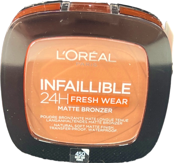 L'Oréal Paris Infallible 24H Fresh Wear Matte Bronzer Deep Tan