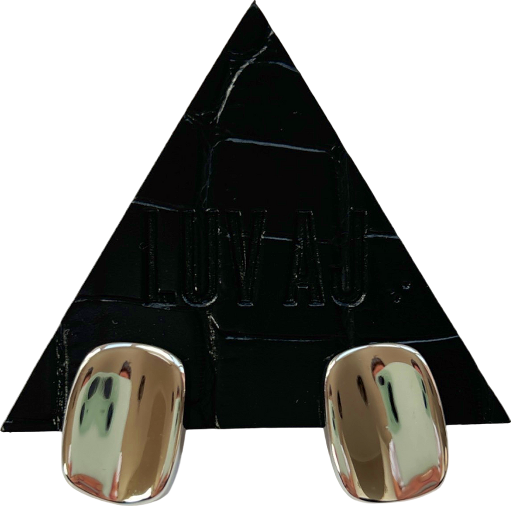 Luv AJ Silver The Melrose Earrings O/S