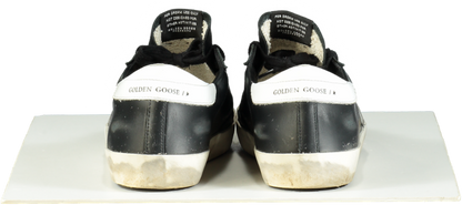 Golden Goose Black Superstar Sneakers UK 8 EU 42