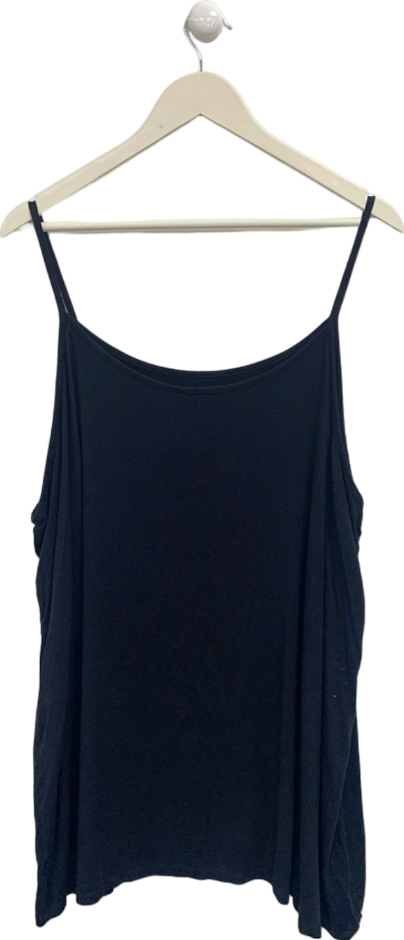 Black Camisole Top UK XXL