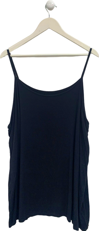 Black Camisole Top UK XXL