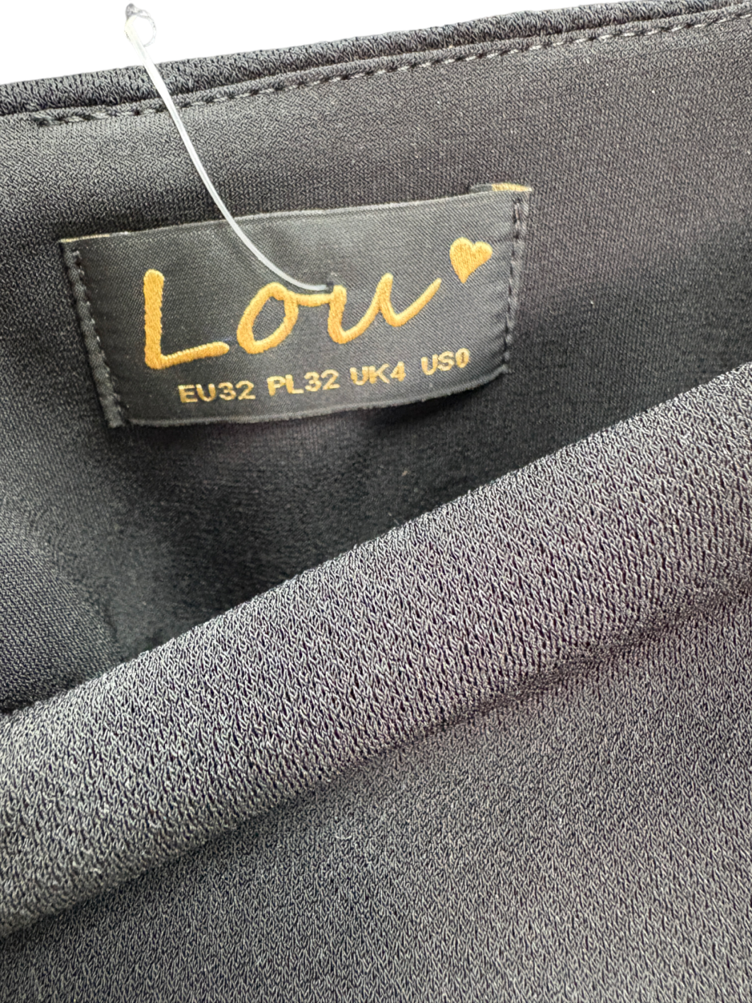 Lou Black Kapil Cutout Draped Mini Dress UK 4