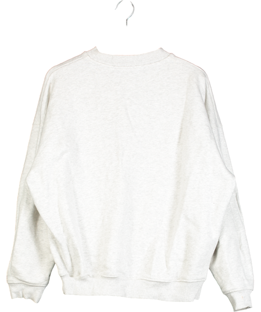 Adanola Ada Oversized Sweatshirt - Light Grey Melange UK M