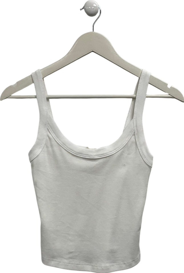 River Island White Classic Vest UK 8