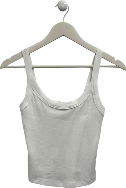 River Island White Classic Vest UK 8