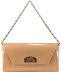 Christian Louboutin Nude Vero Dodat Patent Leather Clutch Bag