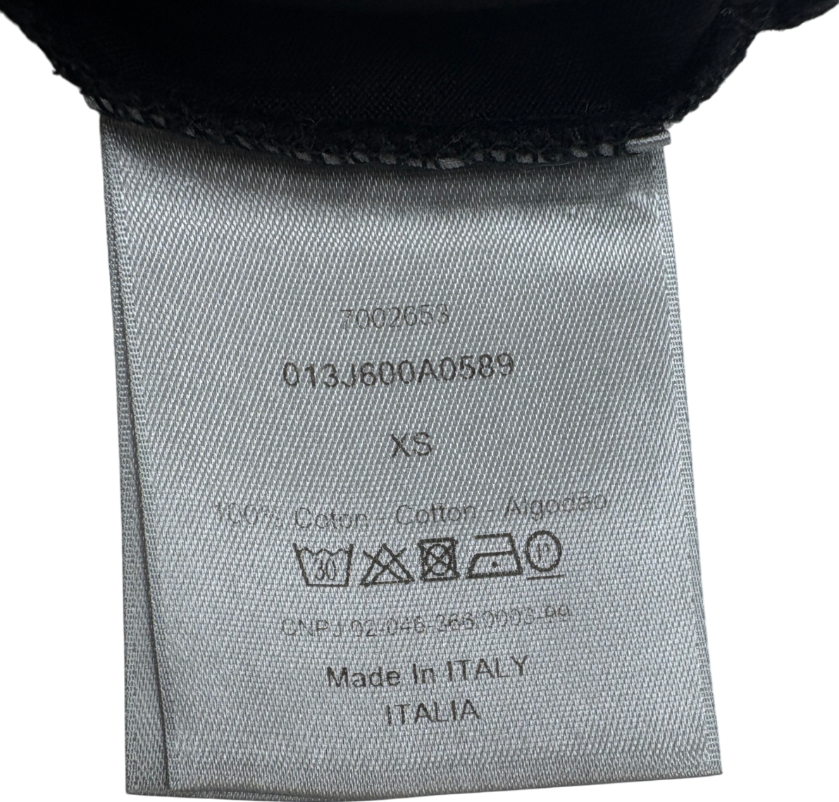 Dior Black Cd Icon Relaxed-fit T-shirt UK XS