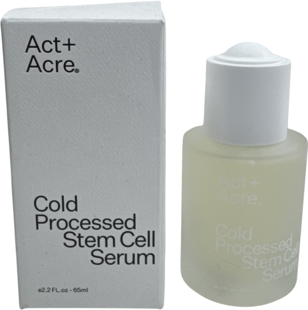 Act + Acre Cold Processed Stem Cell Serum 65ml