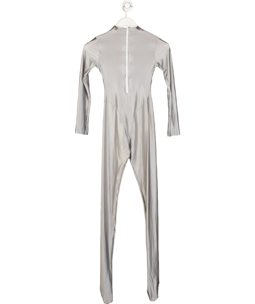 Leohex Metallic Spandex Bodysuit UK M