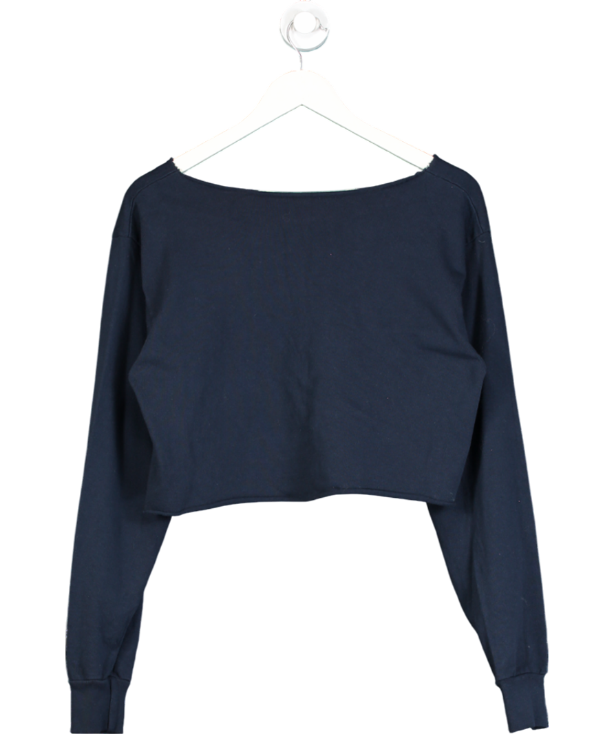 Brandy Melville Blue Cameron Cropped Sweater One Size