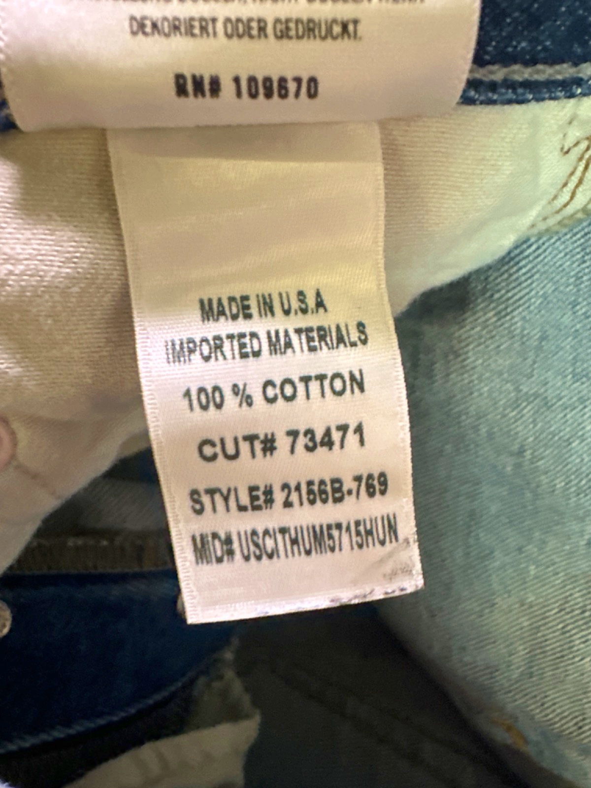 Citizens of Humanity Blue Amari Ultra Jeans UK W25