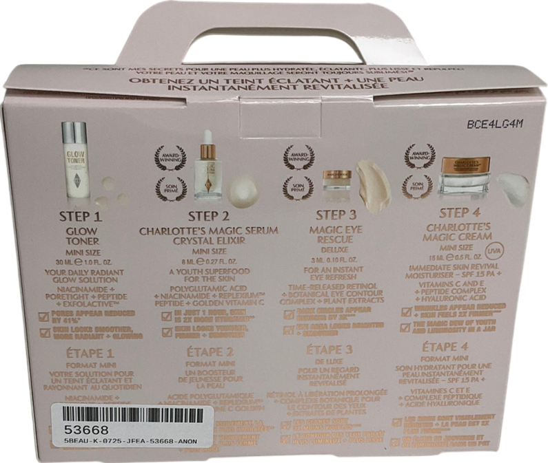 Charlotte Tilbury Immediate Skin Revival Routine Skincare Discovery Set 30ml