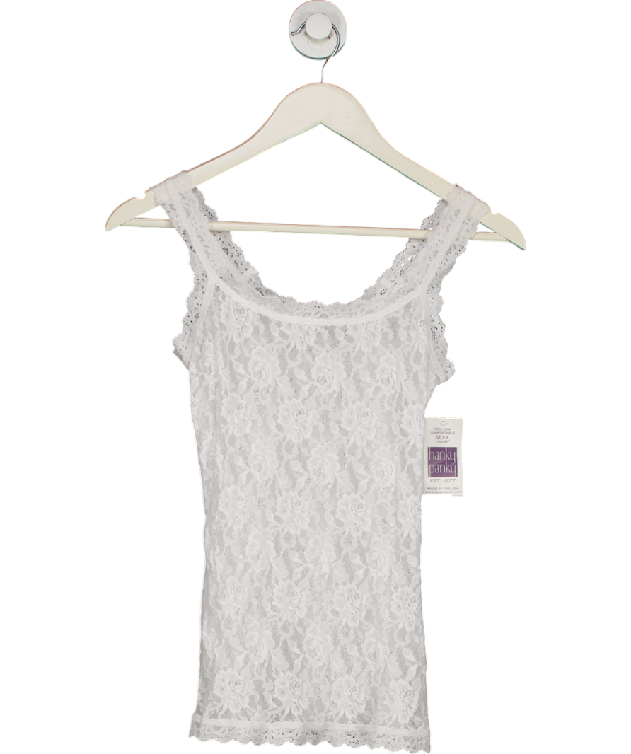 Hanky Panky White Signature Lace Classic Camisole UK L