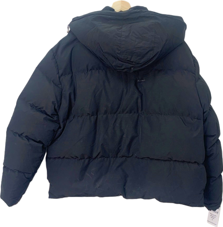 Dunst Black Detachable Hoodie Goose Down Jacket UK L