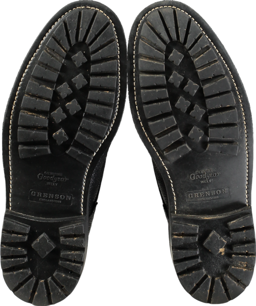 Grenson Black Tredtray Boots UK 10.5 EU 44.5 👞