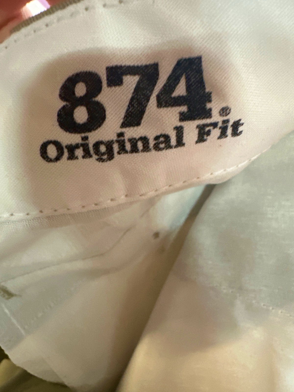 Dickies Beige 874 Original Fit Trousers