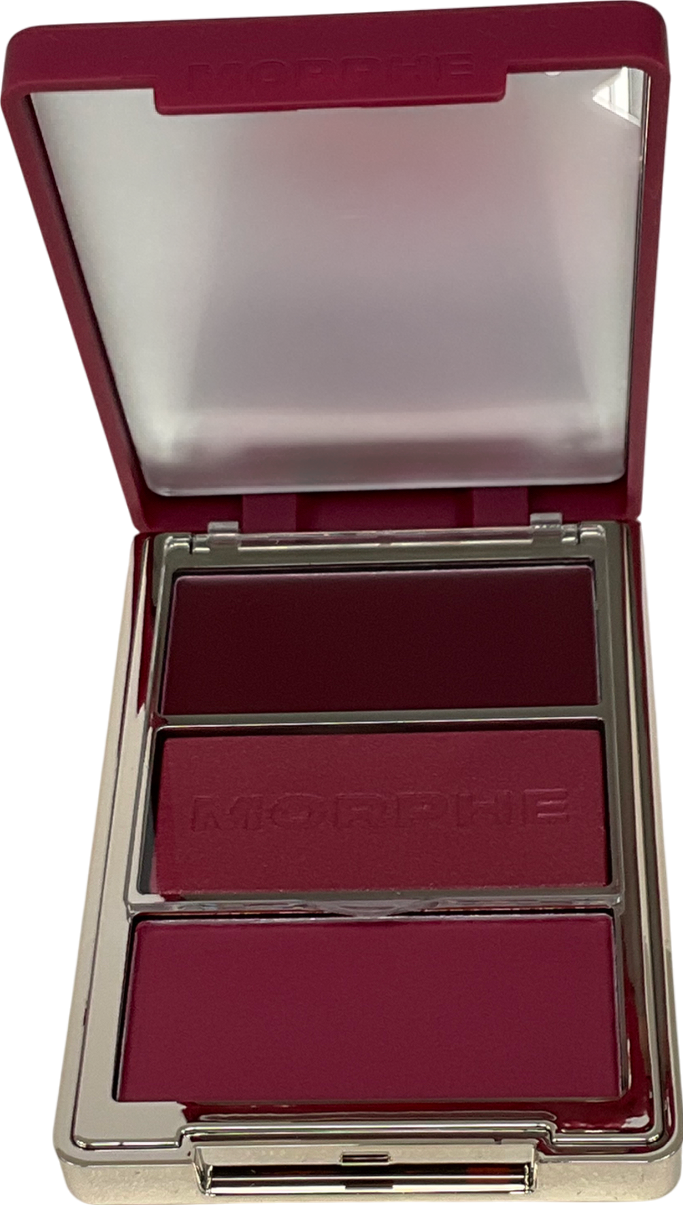 Morphe Cheek Thrills Multi Finish Face Trio Palette Wine Dine 10.8g