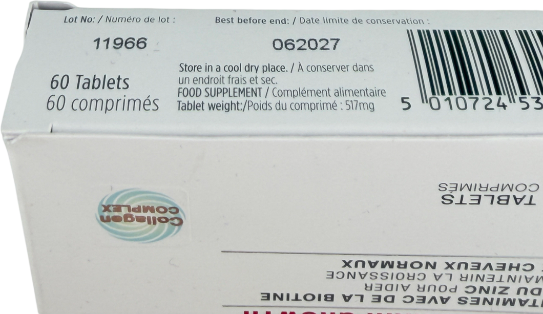 vivacal Healthy Hair Vitamins 60 Tablets X60