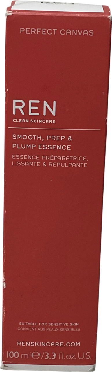 REN Perfect Canvas Smooth, Prep And Plump Essence 100ml