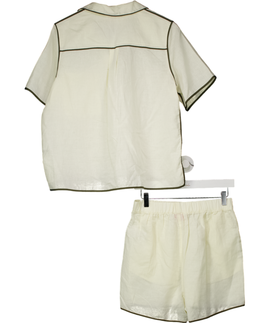 It's 9pm Matilda Cream Linen Set UK 8