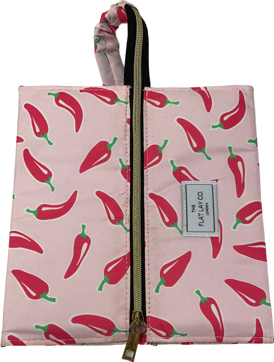 The Flat Lay Co. Chilli Make Up Bag Chilli
