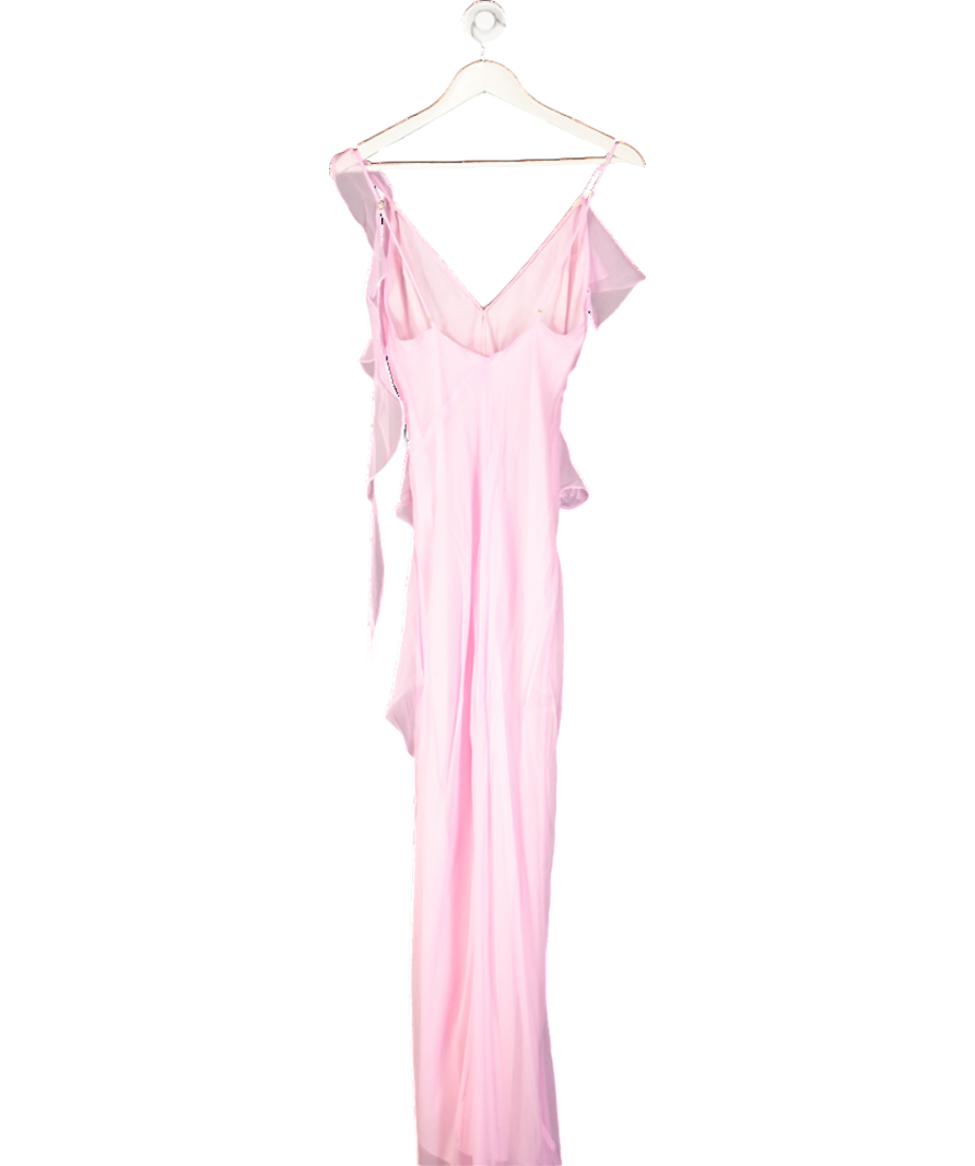 Amanda Uprichard Pink Cassilda Gown UK S