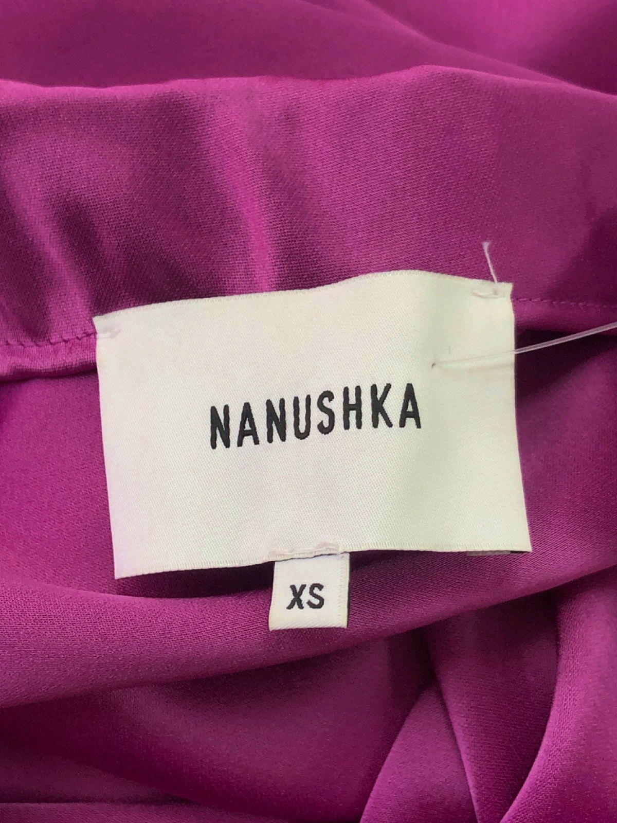 Nanushka Purple Midi Skirt UK XS