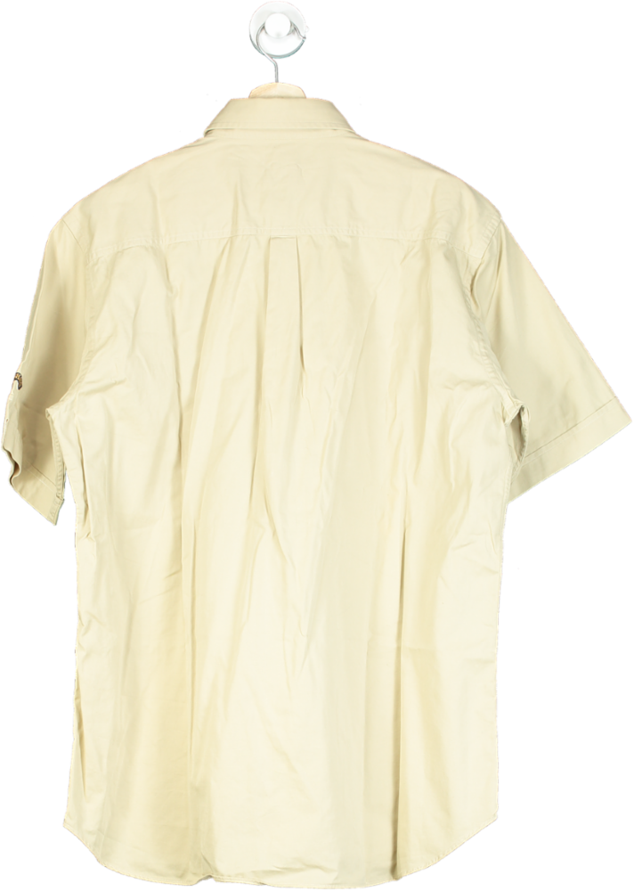 Paul & Shark Beige Short Sleeve Shirt UK XL
