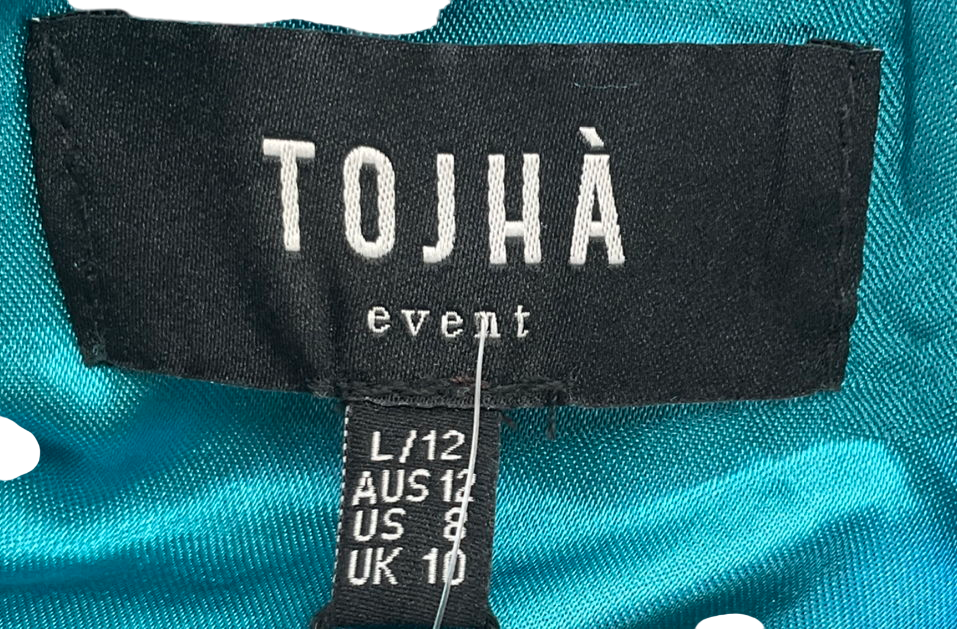 Tojhā Blue Fiore Sequin Dress UK 10