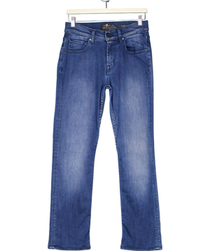 7 For All Mankind Dark Blue Slimmy Stretch Jeans W29