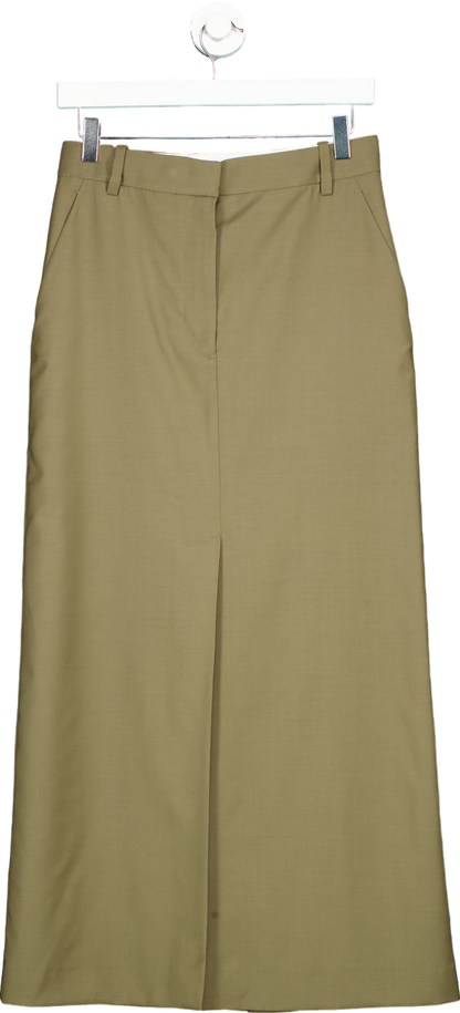 Tom James Olive Green Wide Leg Trousers UK 10