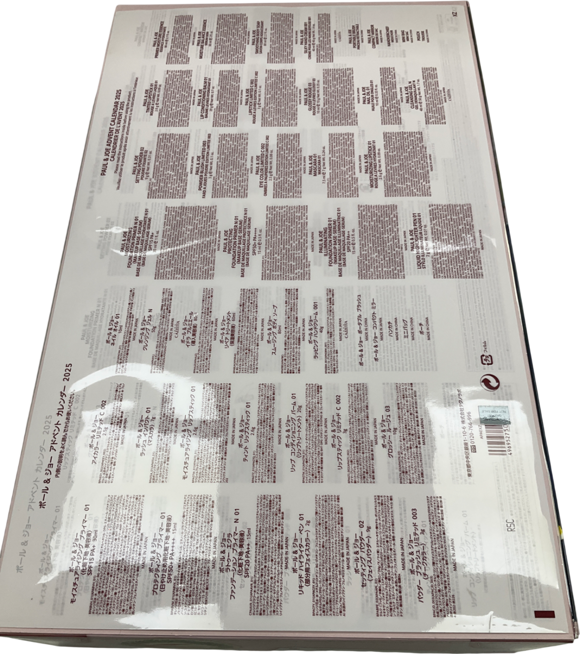 Paul & Joe Advent Calendar 2025 One size