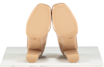 Carvela Beige Camel Patent Leather Platform Court Shoes Bnib UK 3 EU 36 👠