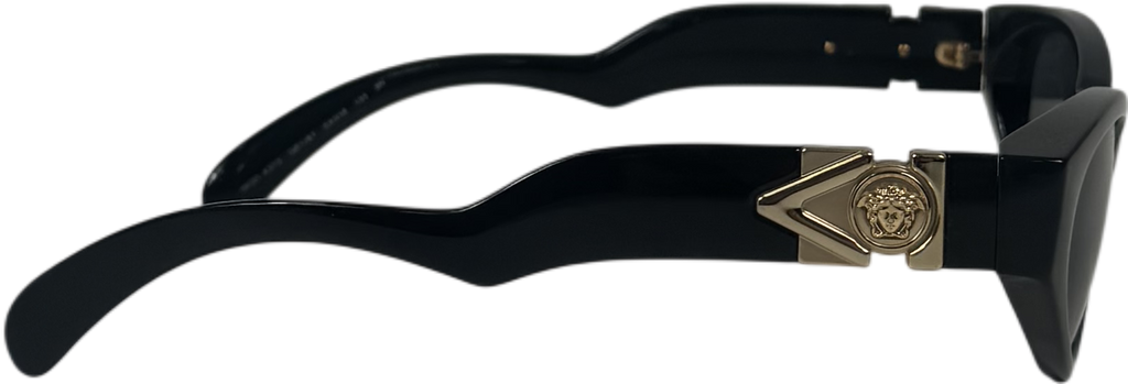 Versace Black Ve4373 Sunglasses One Size