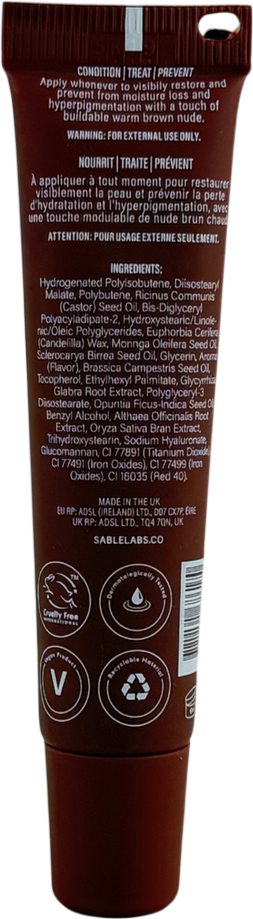 Sable labs Moringa Lip Salve Sister Wife 15ml