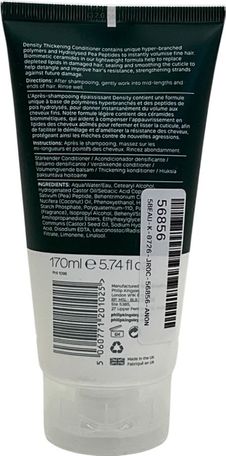 Philip Kingsley Density Thickening Conditioner 170ml